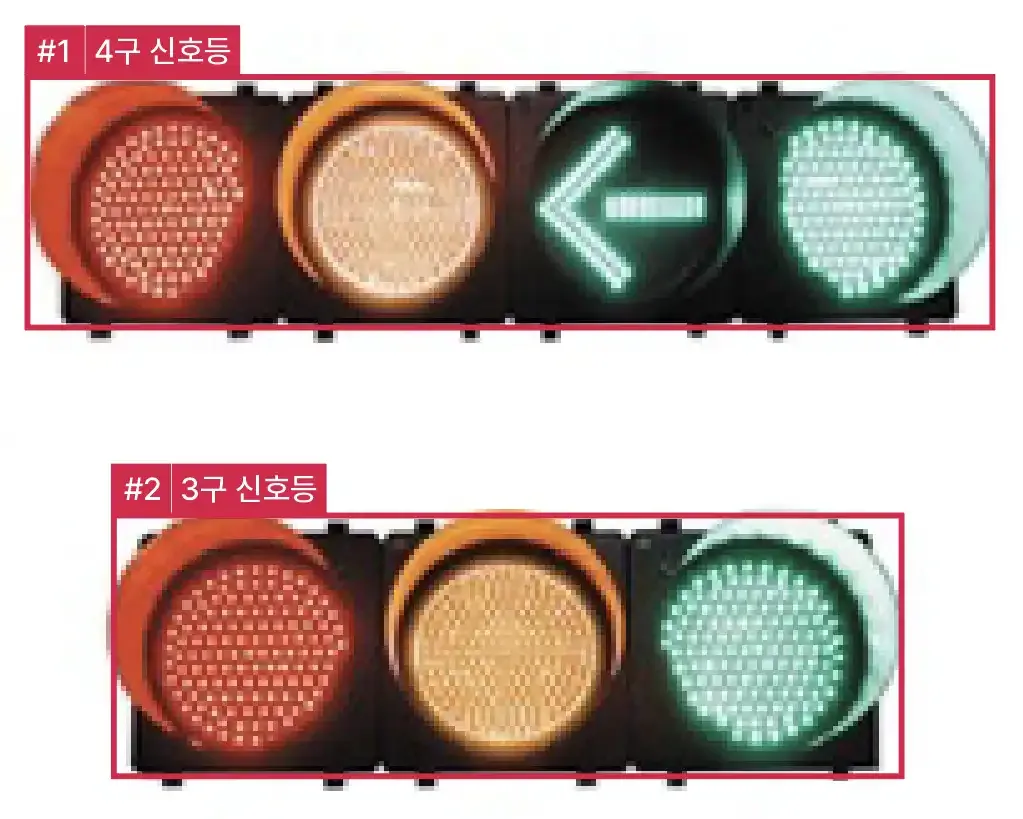 차량용 신호 감지 이미지